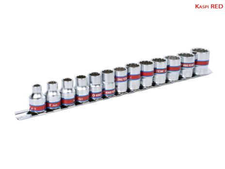 Набор дюймовых головок King Tony 3013SR 13 пр.