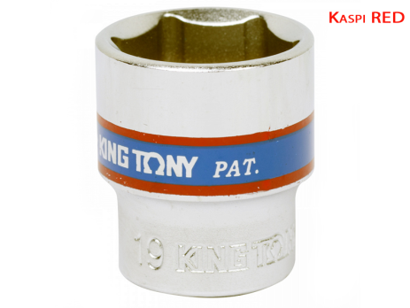 Головка торцевая 3/8" 19 мм King Tony 333519M
